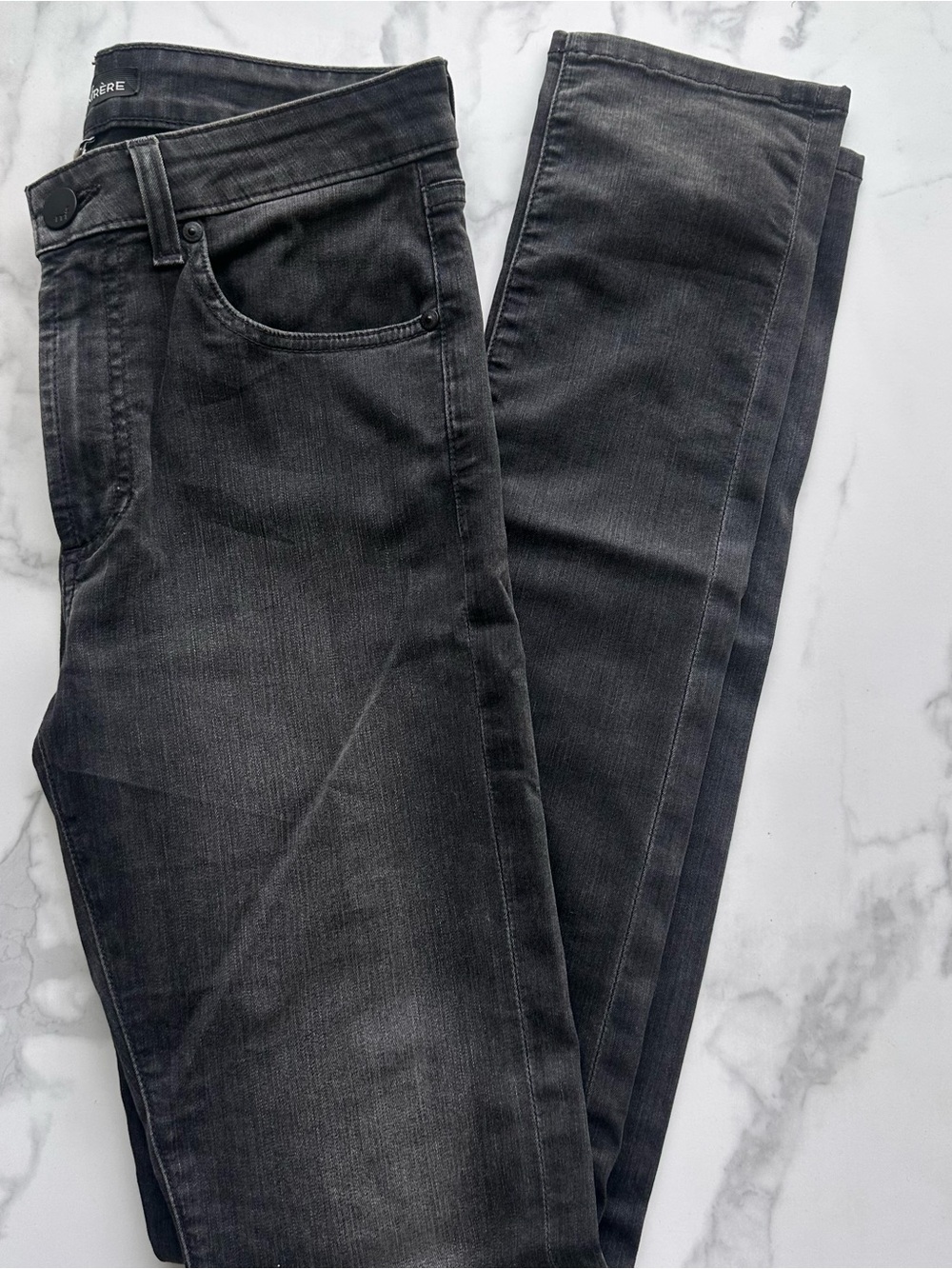 Monfrere Black Skinny Men’s Jeans — Stretch Denim Slim Fit